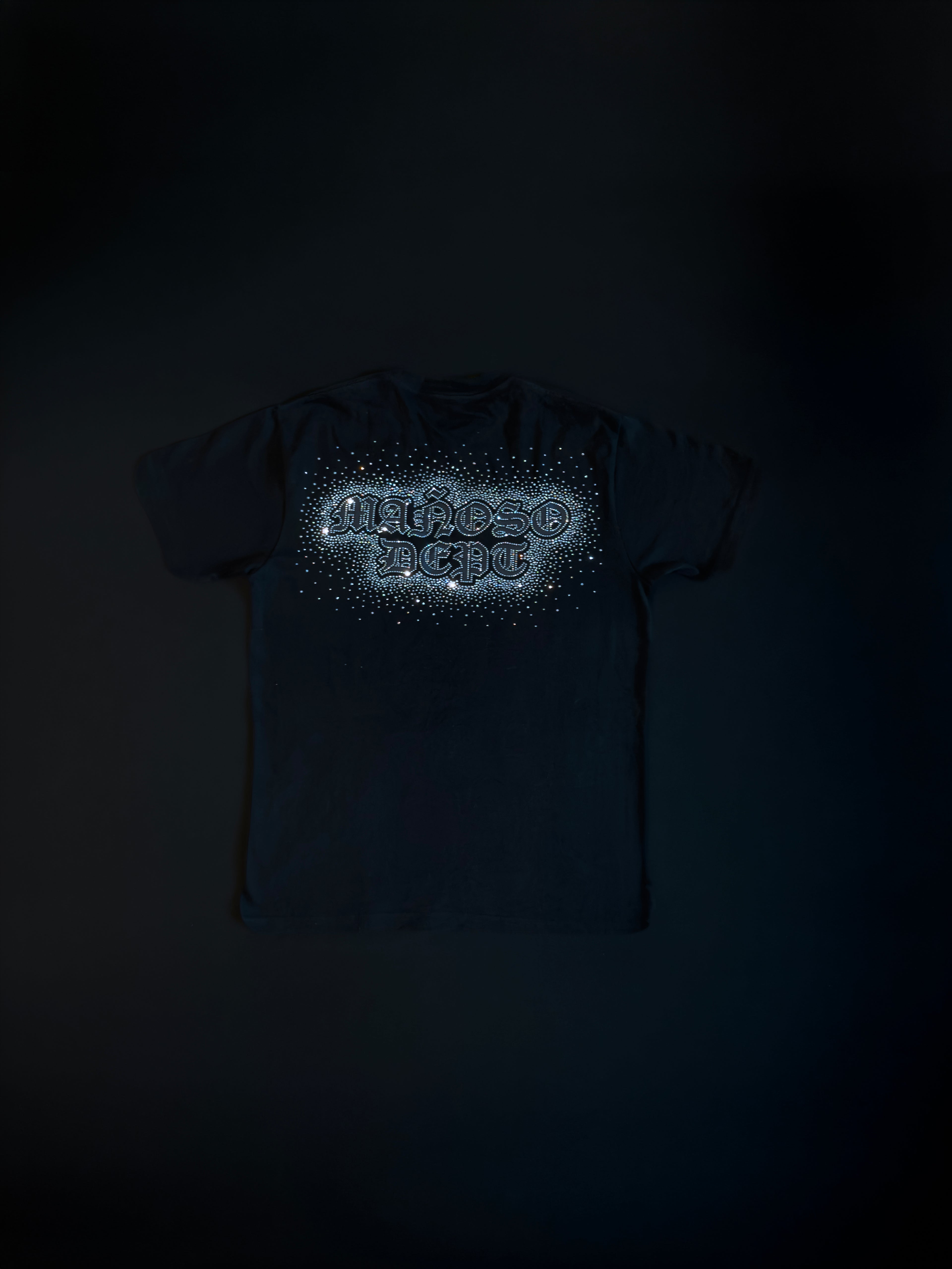 Mañoso Dept Silver Crystal Tee