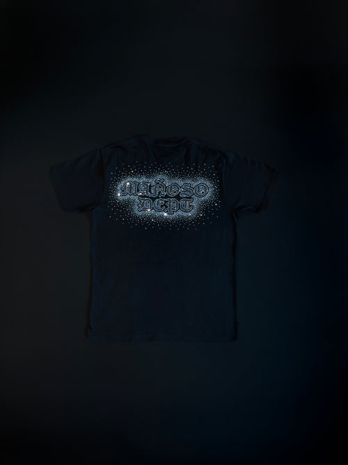 Mañoso Dept Silver Crystal Tee