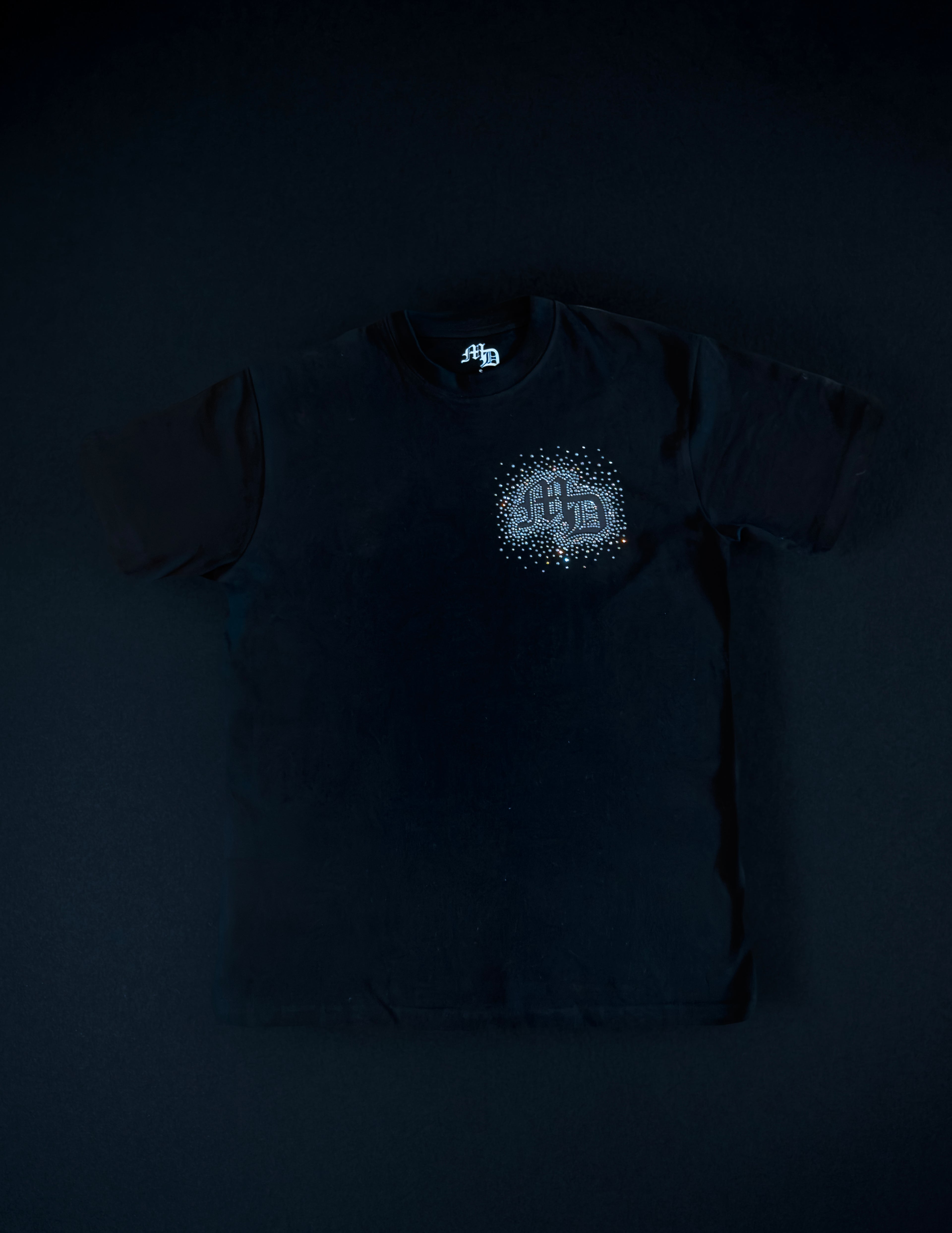 Mañoso Dept Silver Crystal Tee